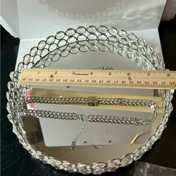 KC Chic Silver Necklace & Bracelet Bracelet Set ~ Never Worn “K18” - Picture 9 of 11